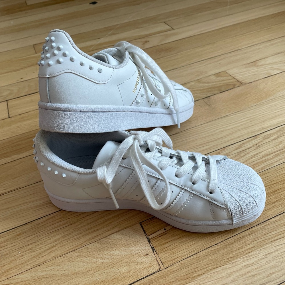 Adidas superstar white studs - Picture 5 of 10
